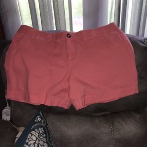 Belk shorts peach color